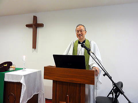 Rev. Manabu Wakabayashi, 若林學牧師