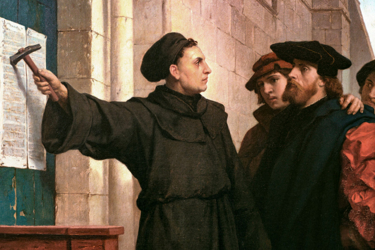 1517年10月31日　ルターの宗教改革