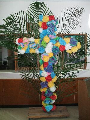 Flower Tree in the Church Entrance